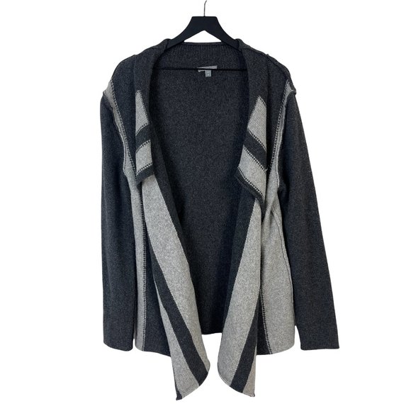 James Perse Sweaters - James Perse Womens 4 Wrap Sweater Gray Knit Wool Alpaca Blend #784